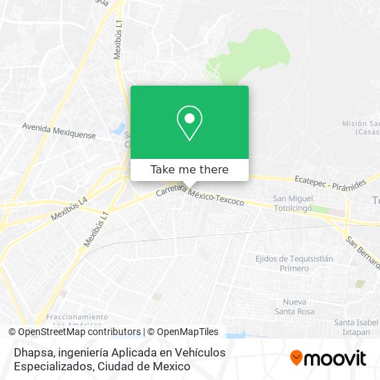 Mapa de Dhapsa, ingeniería Aplicada en Vehículos Especializados