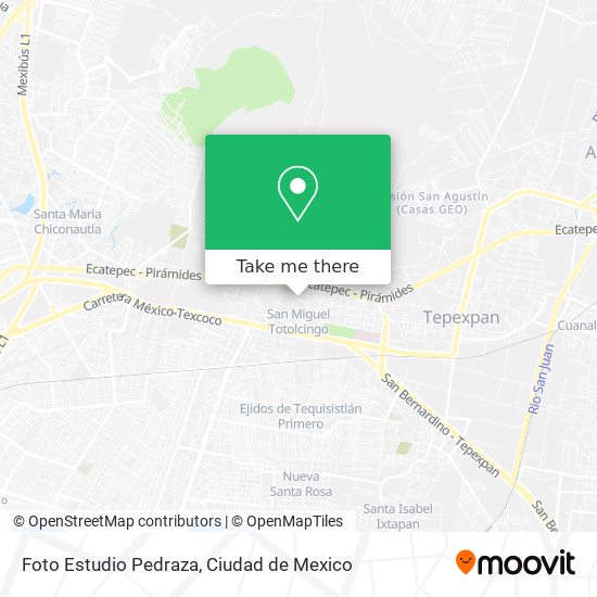 Foto Estudio Pedraza map
