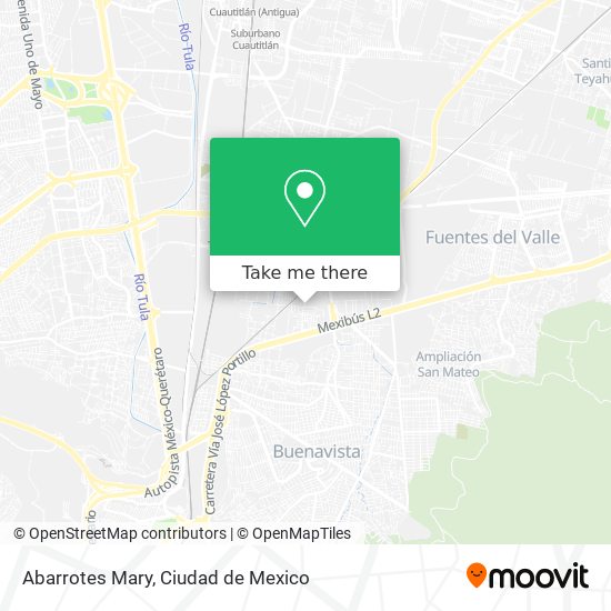 Abarrotes Mary map