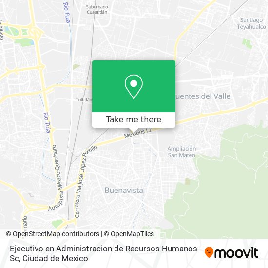 Ejecutivo en Administracion de Recursos Humanos Sc map
