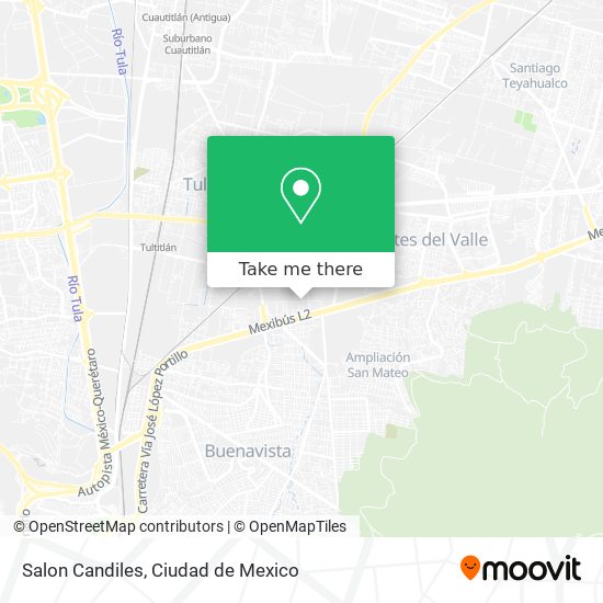 Salon Candiles map
