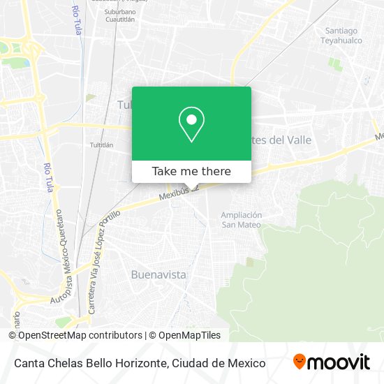 Canta Chelas Bello Horizonte map