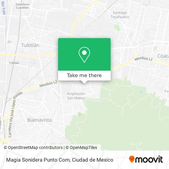 Magia Sonidera Punto Com map