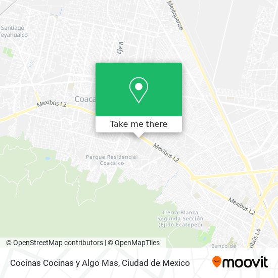 Cocinas Cocinas y Algo Mas map