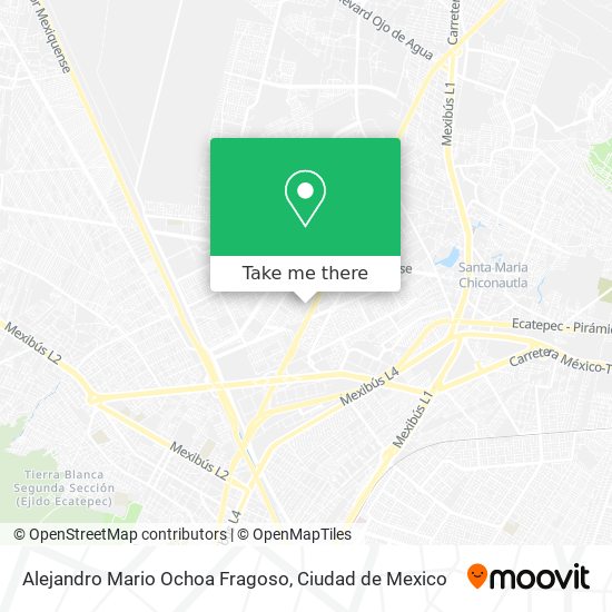 Alejandro Mario Ochoa Fragoso map