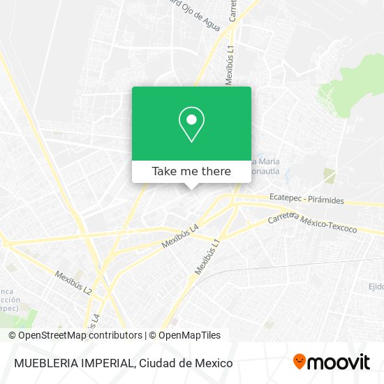 How to get to MUEBLERIA IMPERIAL in Jaltenco by Bus?