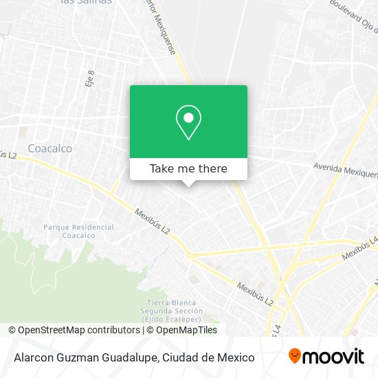 Mapa de Alarcon Guzman Guadalupe