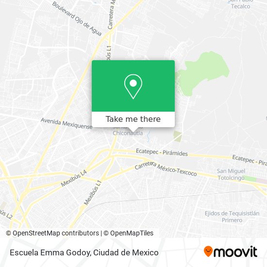 Escuela Emma Godoy map