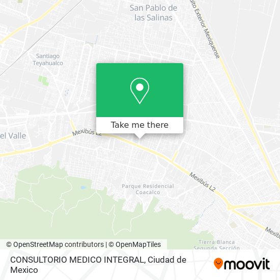 CONSULTORIO MEDICO INTEGRAL map