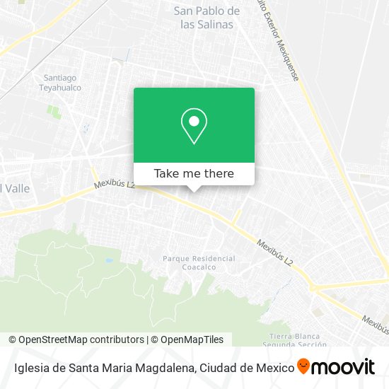 Iglesia de Santa Maria Magdalena map