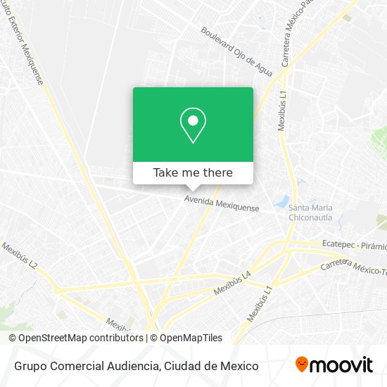 Mapa de Grupo Comercial Audiencia
