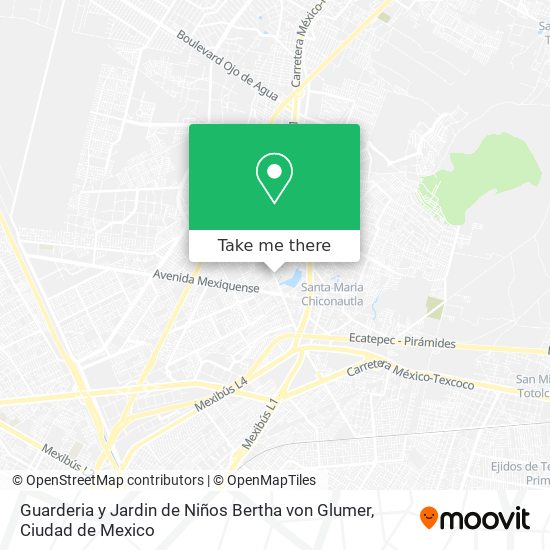 Guarderia y Jardin de Niños Bertha von Glumer map