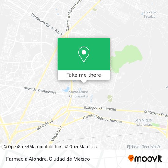 Farmacia Alondra map