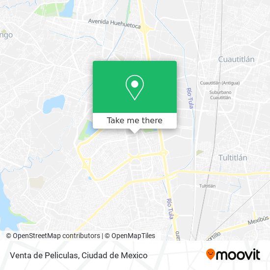 Mapa de Venta de Peliculas