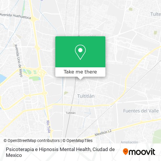 Psicoterapia e Hipnosis Mental Health map