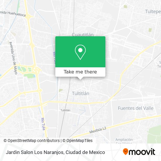 Mapa de Jardin Salon Los Naranjos