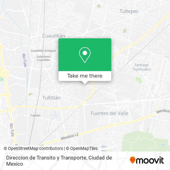 Direccion de Transito y Transporte map