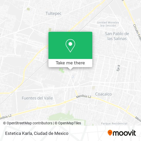Estetica Karla map
