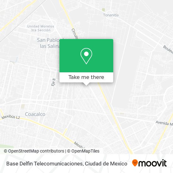 Base Delfin Telecomunicaciones map