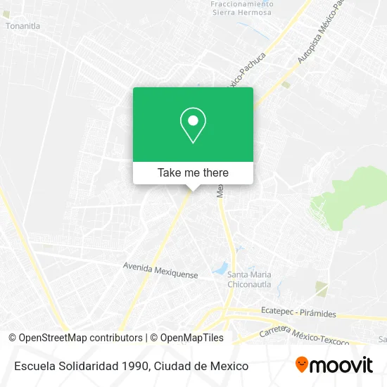 Escuela Solidaridad 1990 map
