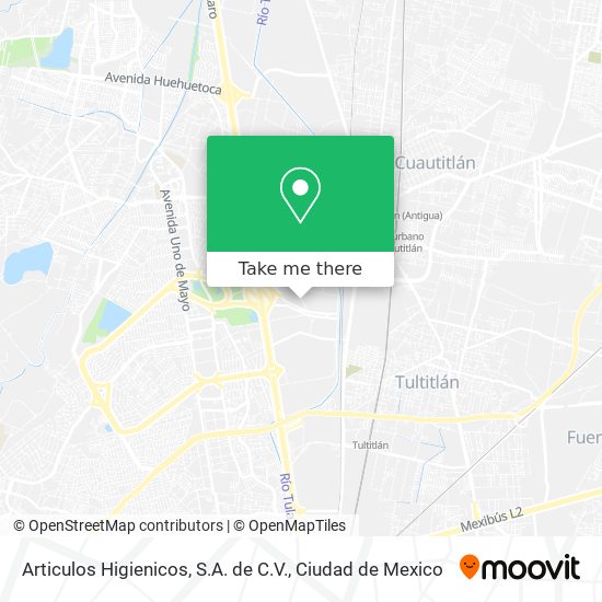 Mapa de Articulos Higienicos, S.A. de C.V.