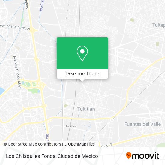 Los Chilaquiles Fonda map