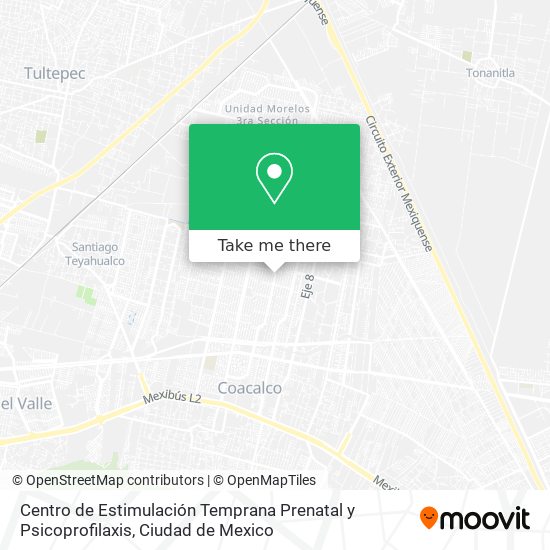 Centro de Estimulación Temprana Prenatal y Psicoprofilaxis map