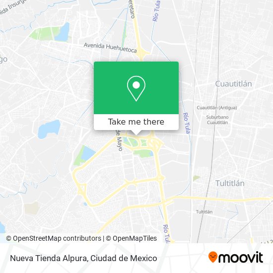 Nueva Tienda Alpura map