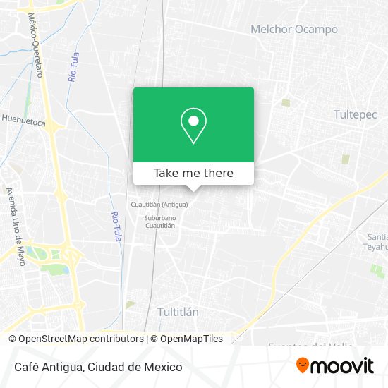 Café Antigua map