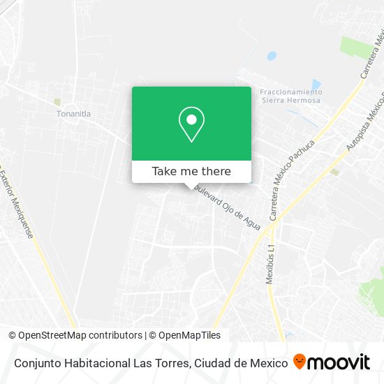 Conjunto Habitacional Las Torres map