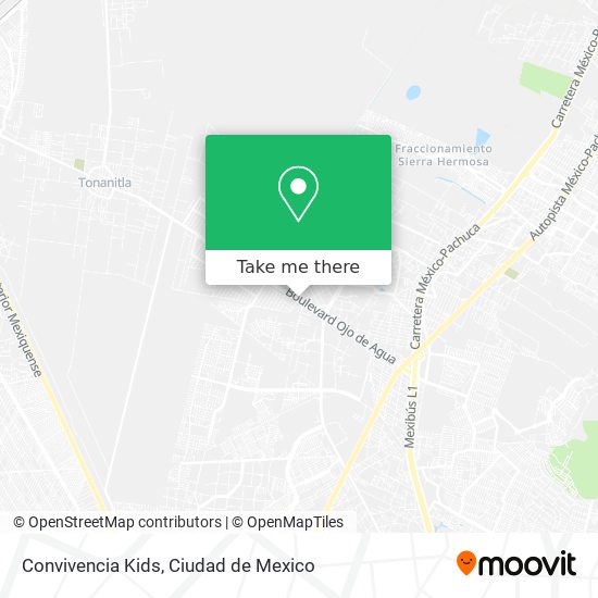 Convivencia Kids map