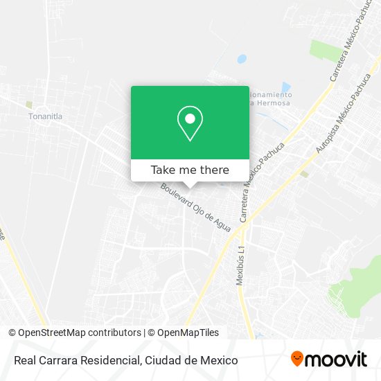 Real Carrara Residencial map