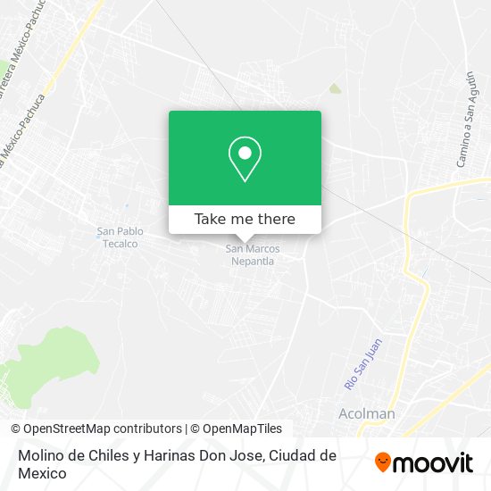 Molino de Chiles y Harinas Don Jose map