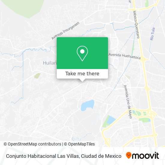 Conjunto Habitacional Las Villas map