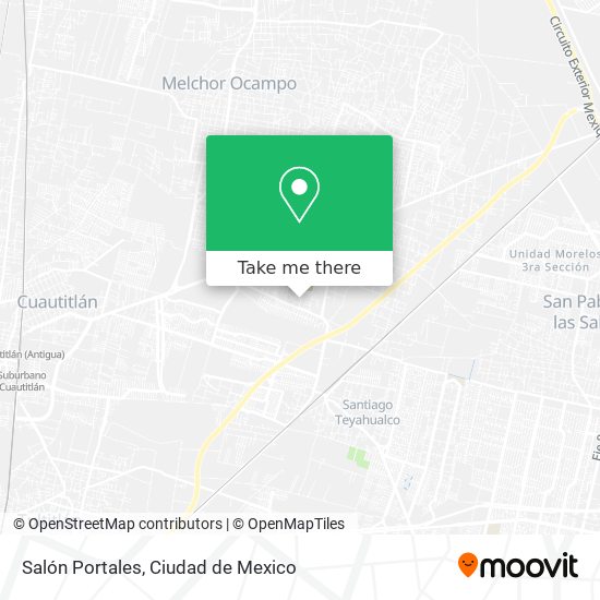 Salón Portales map
