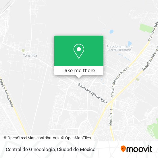 Mapa de Central de Ginecologia
