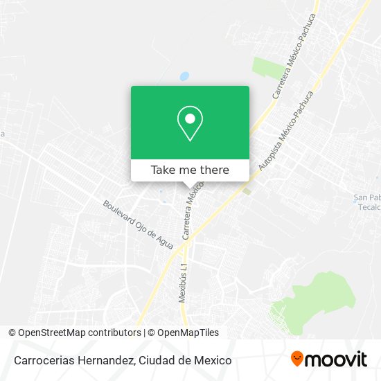Mapa de Carrocerias Hernandez