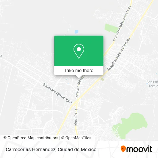 Carrocerias Hernandez map
