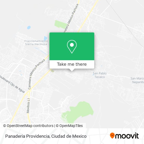 Panaderia Providencia map