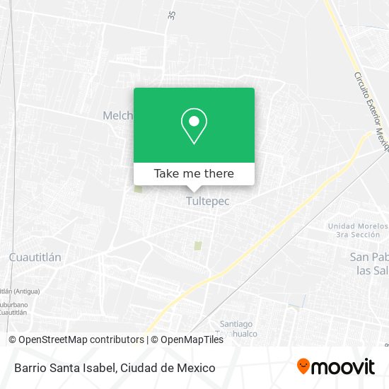 Barrio Santa Isabel map