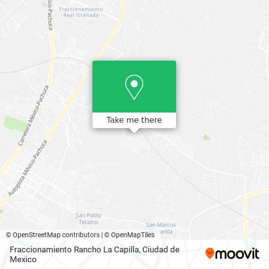 Fraccionamiento Rancho La Capilla map