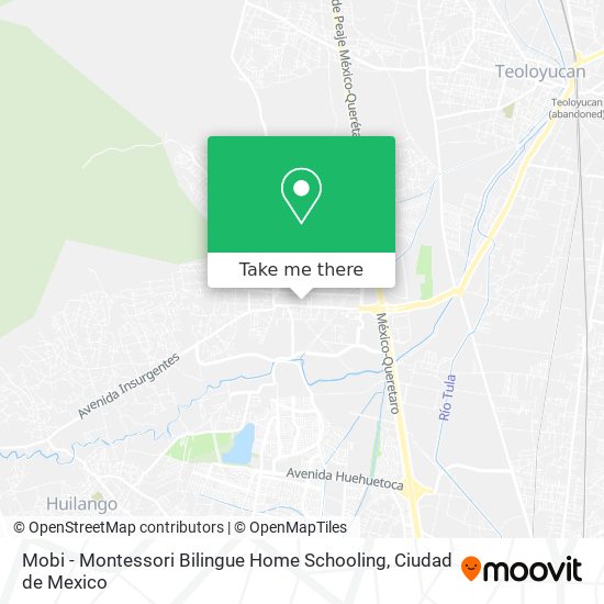 Mapa de Mobi - Montessori Bilingue Home Schooling