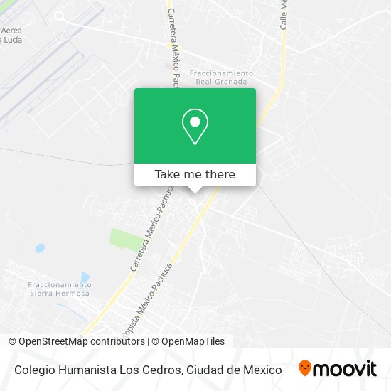 Colegio Humanista Los Cedros map