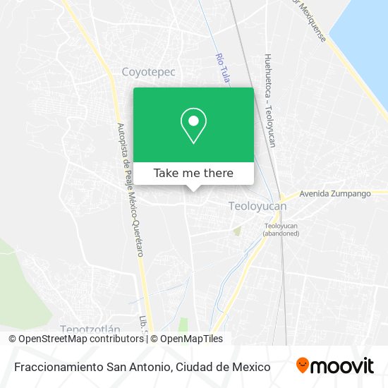 Fraccionamiento San Antonio map