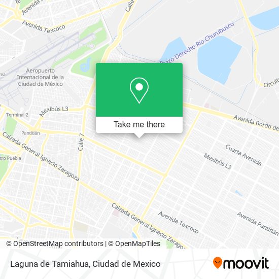 Mapa de Laguna de Tamiahua