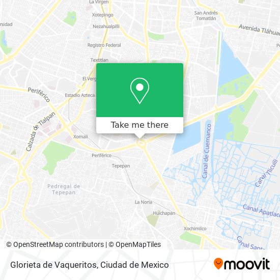 Glorieta de Vaqueritos map
