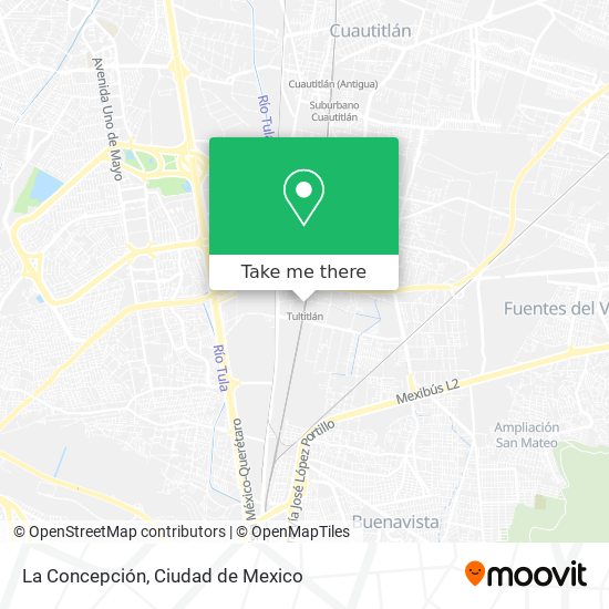 Mapa de La Concepción