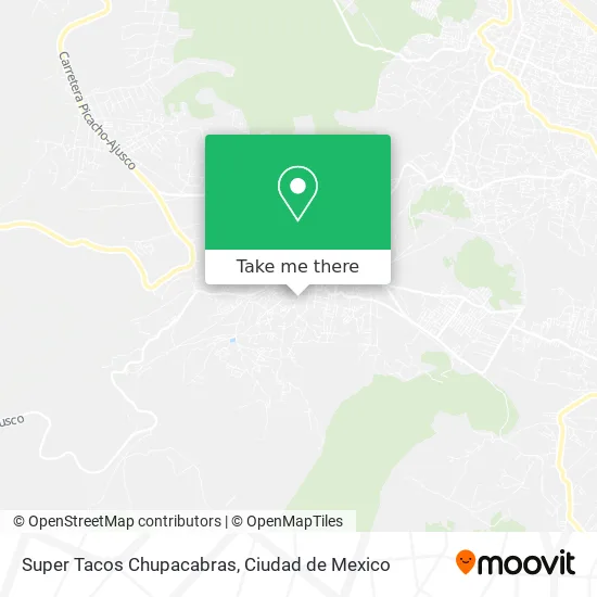 Super Tacos Chupacabras map