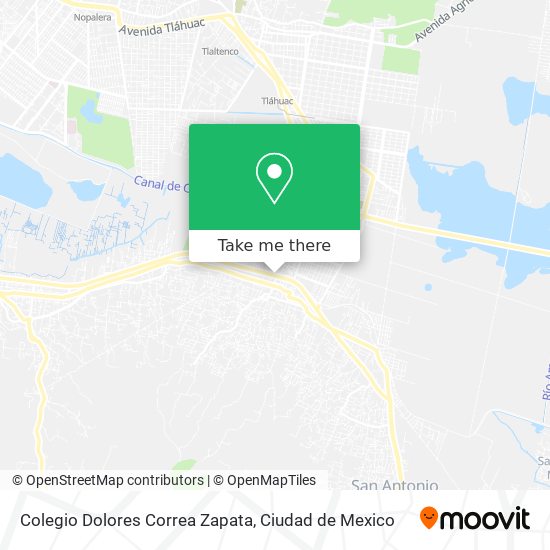 Colegio Dolores Correa Zapata map