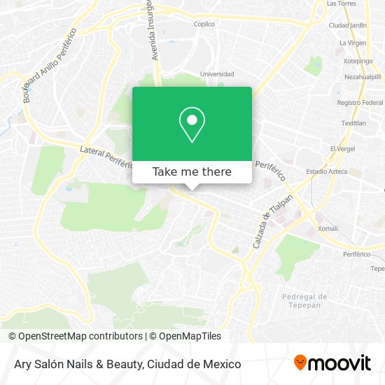 Ary Salón Nails & Beauty map